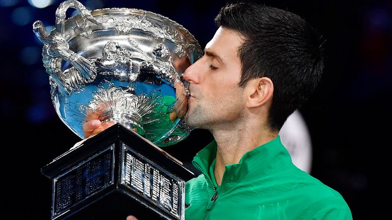 Novak Djokovic is the reigning Australian Open champion