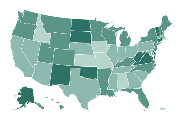 Where states are reporting vaccines given