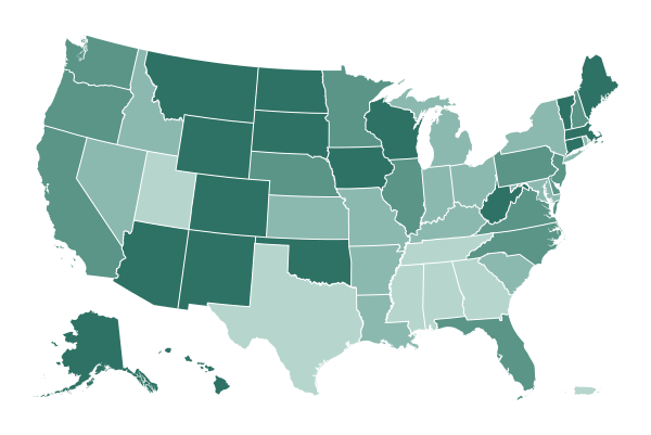 Where states are reporting vaccines given