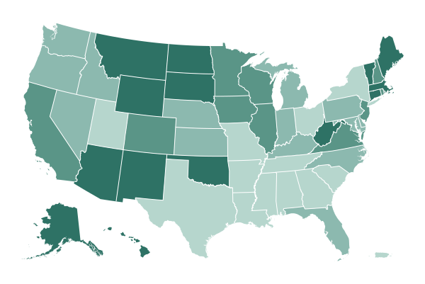 Where states are reporting vaccines given