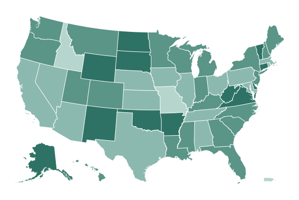 Where states are reporting vaccines given