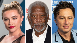 Florence Pugh, Morgan Freeman, Zach Braff