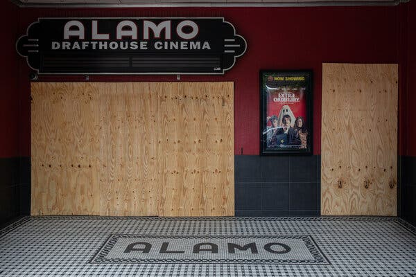 The Alamo Drafthouse in downtown Austin, Texas, a 90-year-old movie palace known as the Ritz, will close permanently.