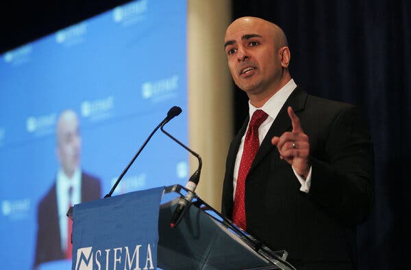 Neel Kashkari, the president of the Minneapolis Federal Reserve Bank, has pushed for greater attention to racial disparities and inequality.