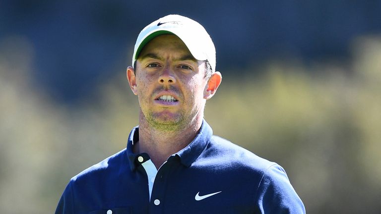 McIlroy claimed the early lead ahead of Bryson DeChambeau