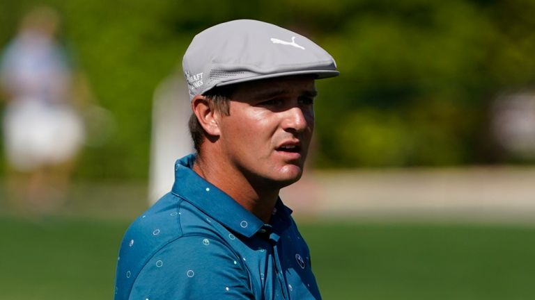 DeChambeau was egged on by the fans, and playing-partner Jordan Spieth