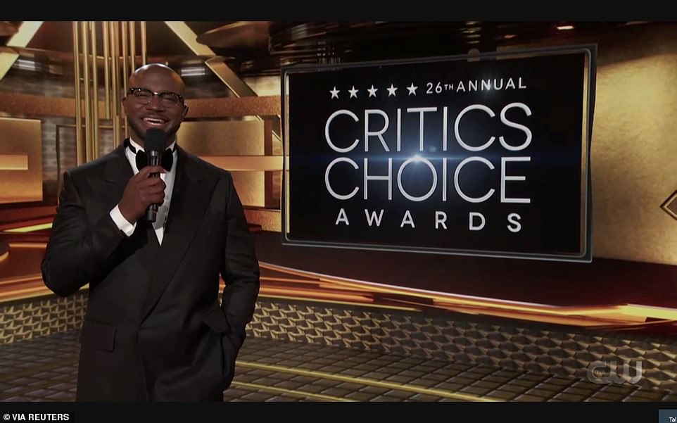 Taye hosts: Taye Diggs got the Critics Choice Awards started with a catchy little opening music number, breaking down some of the biggest movies and TV shows of the year