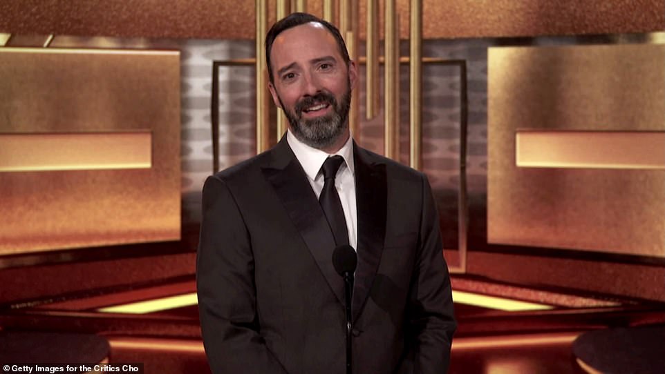 Presenter: Veep star Tony Hale presented the award to Best Actor in a Drama Series, which was won by Josh O'Connor from Netflix's The Crown, who was not at the ceremony