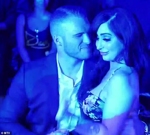 Trouble: They briefly broke up in October 2019 when Jersey Shore aired an episode that showed him getting handsy with JWoww's co-star Angelina Pivarnick in a club