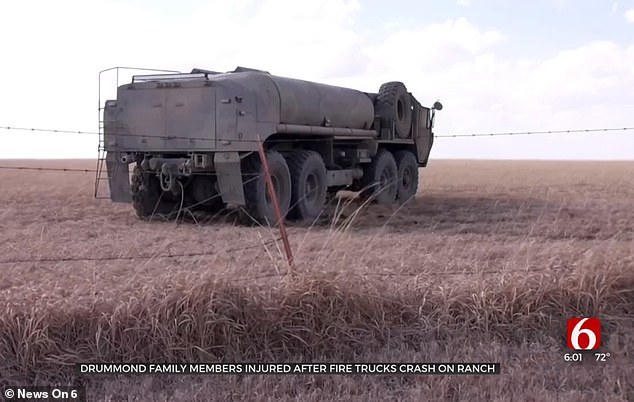 High winds and smoke had led to reduced visibility at the time of the collision which happened at about  1:43 p.m. local time, according to local CBS affiliate News On 6