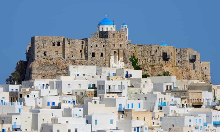 Querini Castle on Astypalea island.