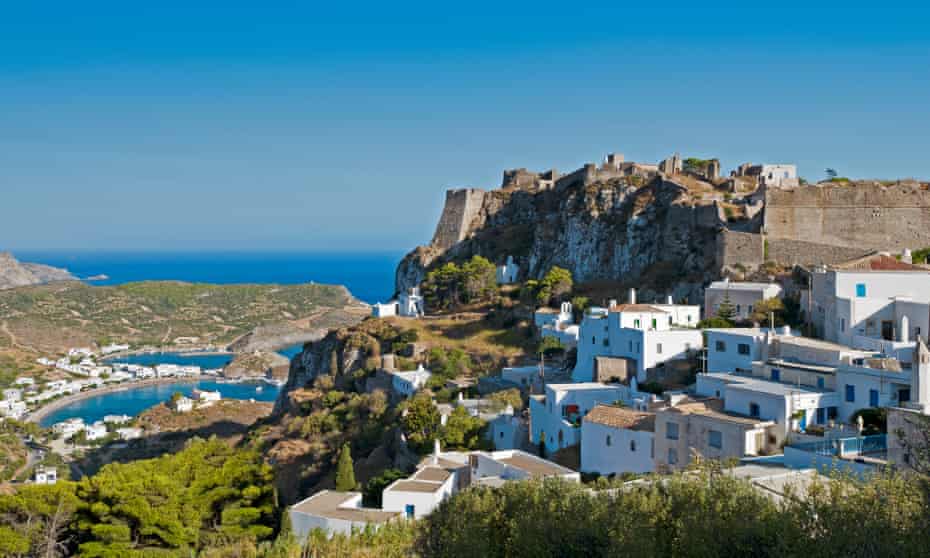 Medieval castle in Kythera town.