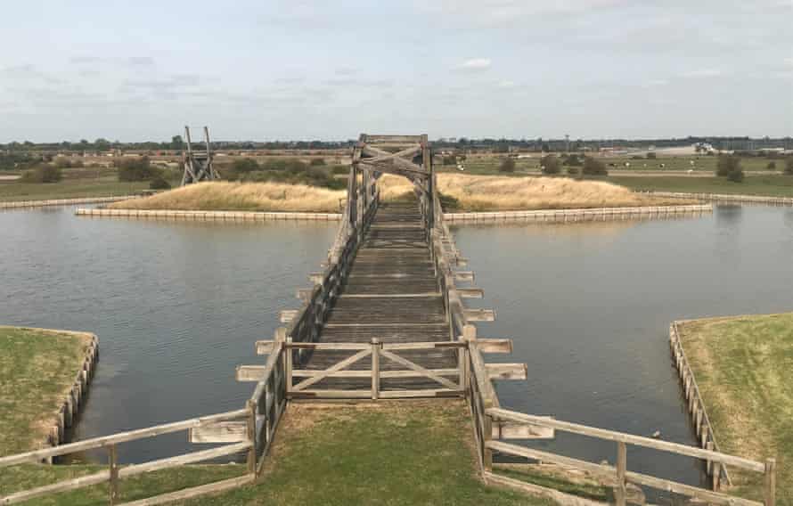 An estuary bridge.