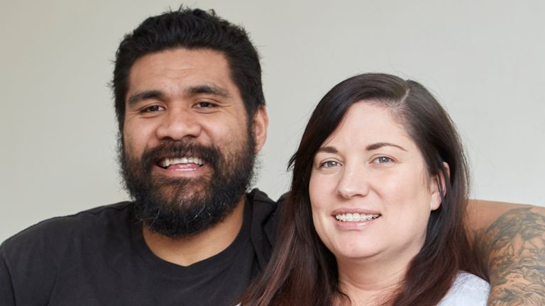 Mose Masoe and his partner Carissa Crews