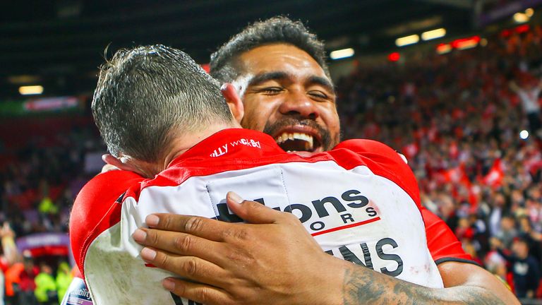 Mose Masoe was a Grand Final winner with St Helens in 2014