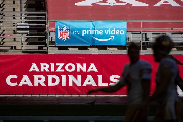 Amazon will show Thursday night games on its Amazon Prime Video service.