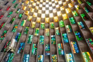 Coventry Cathedral Baptistery Window, designed by John Piper and painted by Patrick Reyntiens