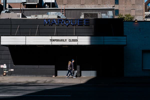 A closed nightclub in New York. Despite pandemic restrictions on large gatherings, dance parties are relatively easy to find.