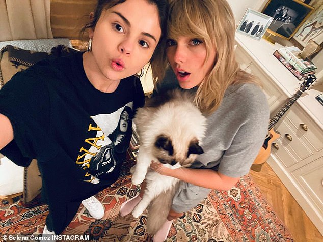 A hint of things to come? Swift was recently seen with friend Selena Gomez which means they could be working on music together soon