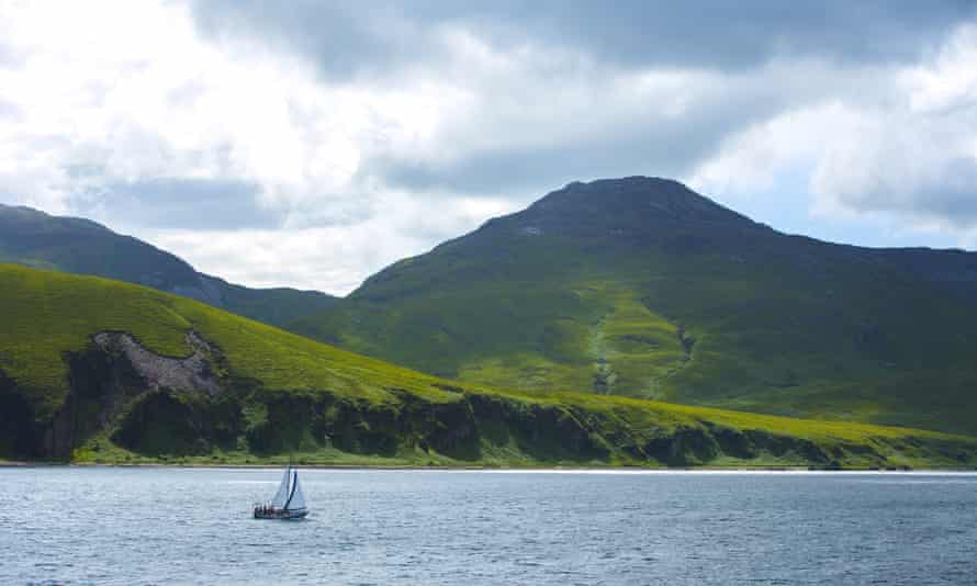 The Isle of Jura by the Sound of Islay, Scotland