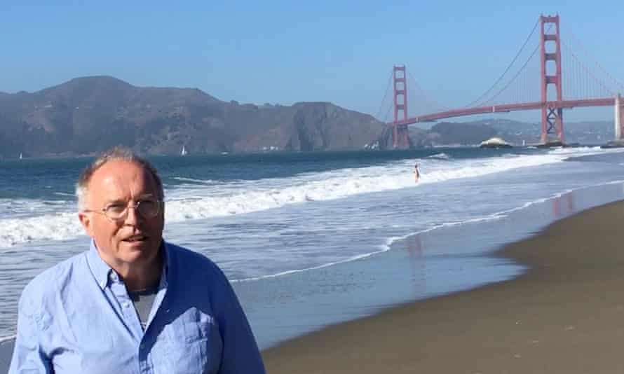 David Reynolds on Baker Beach San Francisco.