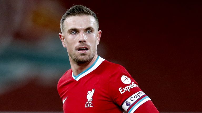 Jordan Henderson says it is a &#39;massive honour&#39; to be named an NHS Charities Together &#39;Champion&#39;