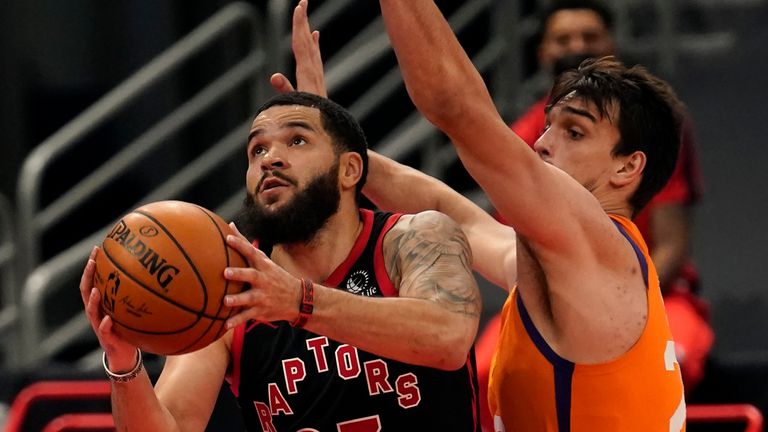 NBA: Raptors v Suns