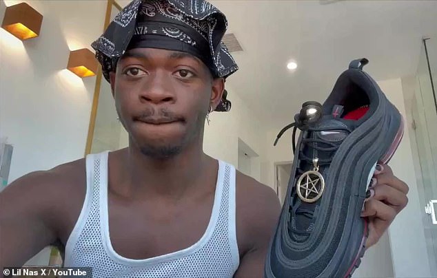 Lil Nas X issues faux apology video over controversial sneakers ...