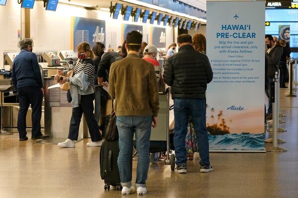 Passengers heading to Hawaii from Seattle-Tacoma International Airport this month.