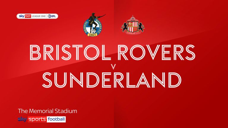 Bristol Rovers v Sunderland