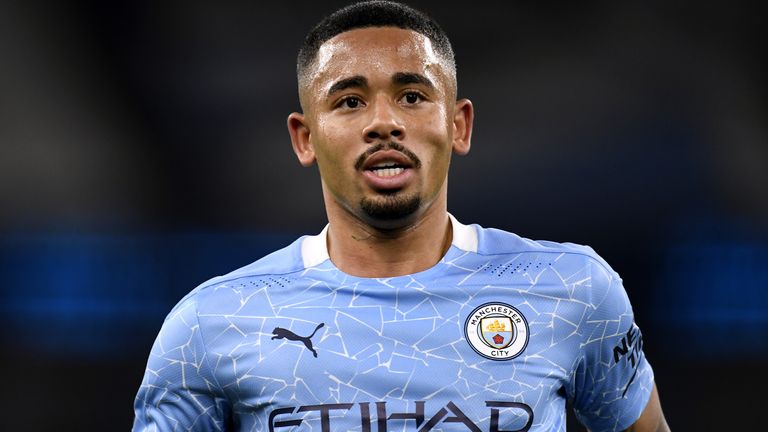 Manchester City v Fulham - Premier League - Etihad Stadium
Manchester City&#39;s Gabriel Jesus during the Premier League match at the Etihad Stadium, Manchester.