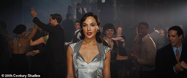 Glitzy: Gal Gadot, Leticia Wright and Kenneth Branagh co-star in the adaptation of the Agatha Christie mystery which serves as the sequel to 2017's hit Murder on the Orient Express