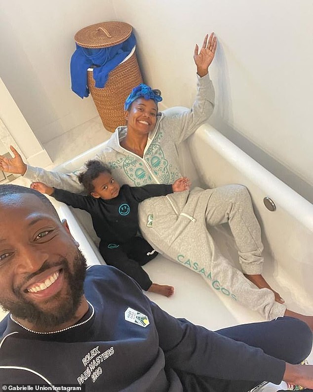 Blended: Meanwhile, Gabrielle welcomed her first and only child, daughter Kaavia James, with husband and NBA star Dwyane Wade in 2018