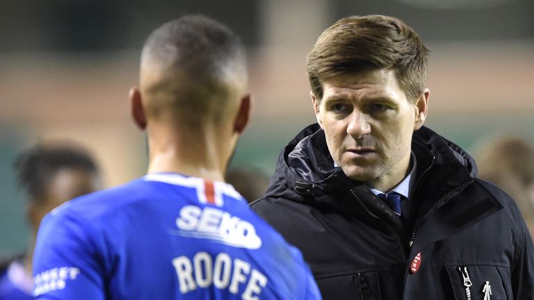 PA - Kemar Roofe with Gerrard