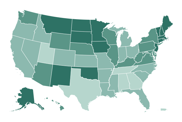 Where states are reporting vaccines given