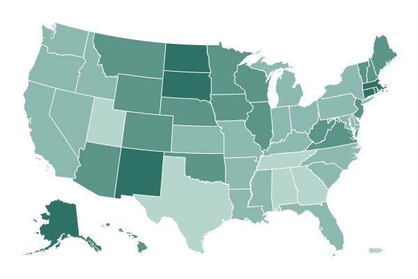 Where states are reporting vaccines given