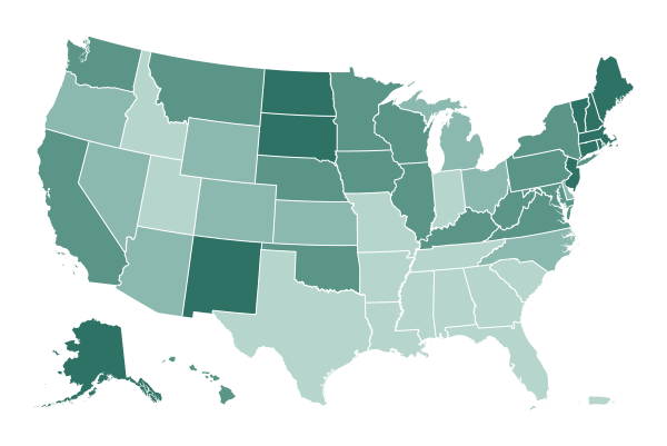 Where states are reporting vaccines given