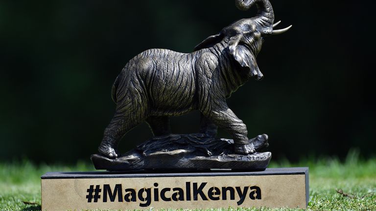 The Magical Kenya Open has been played without world feed TV coverage so far this week