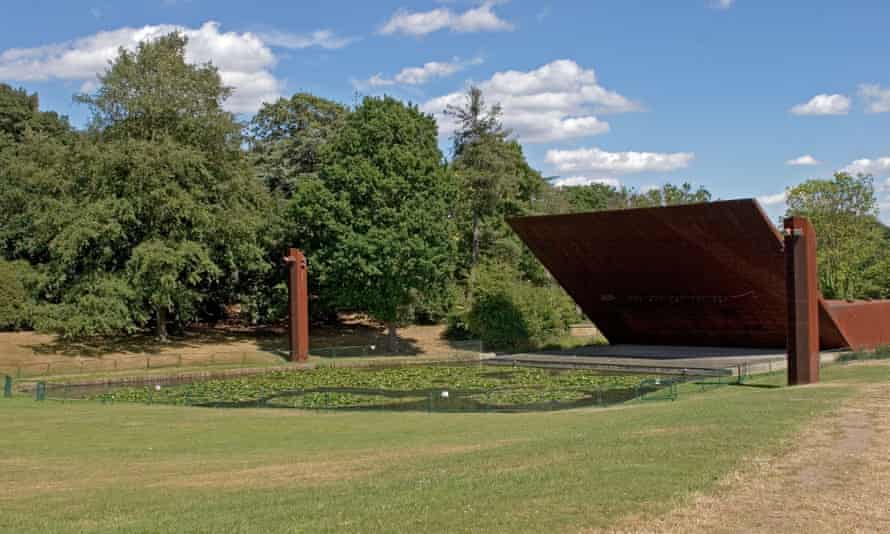 The Crystal Palace Bowl – aka rusty laptop – music venue.