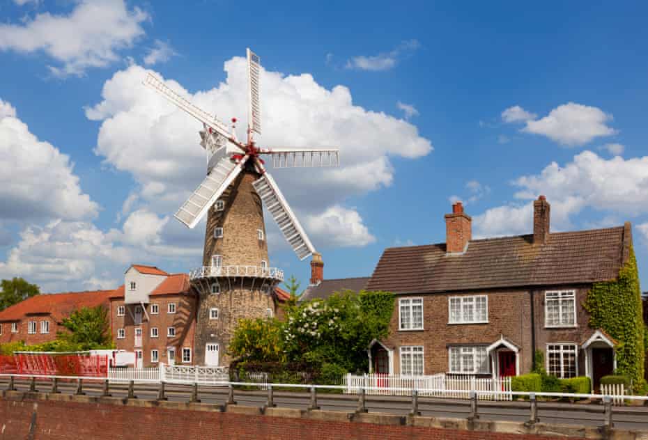 The Maud Foster Windmill in Skirbeck, Boston.