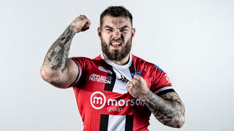 Sam Luckley has earned an opportunity with Salford for the 2021 Super League season