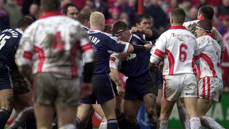 Wigan's feisty Challenge Cup clash with Leigh in 2002 is embedded in Adrian Lam's mind