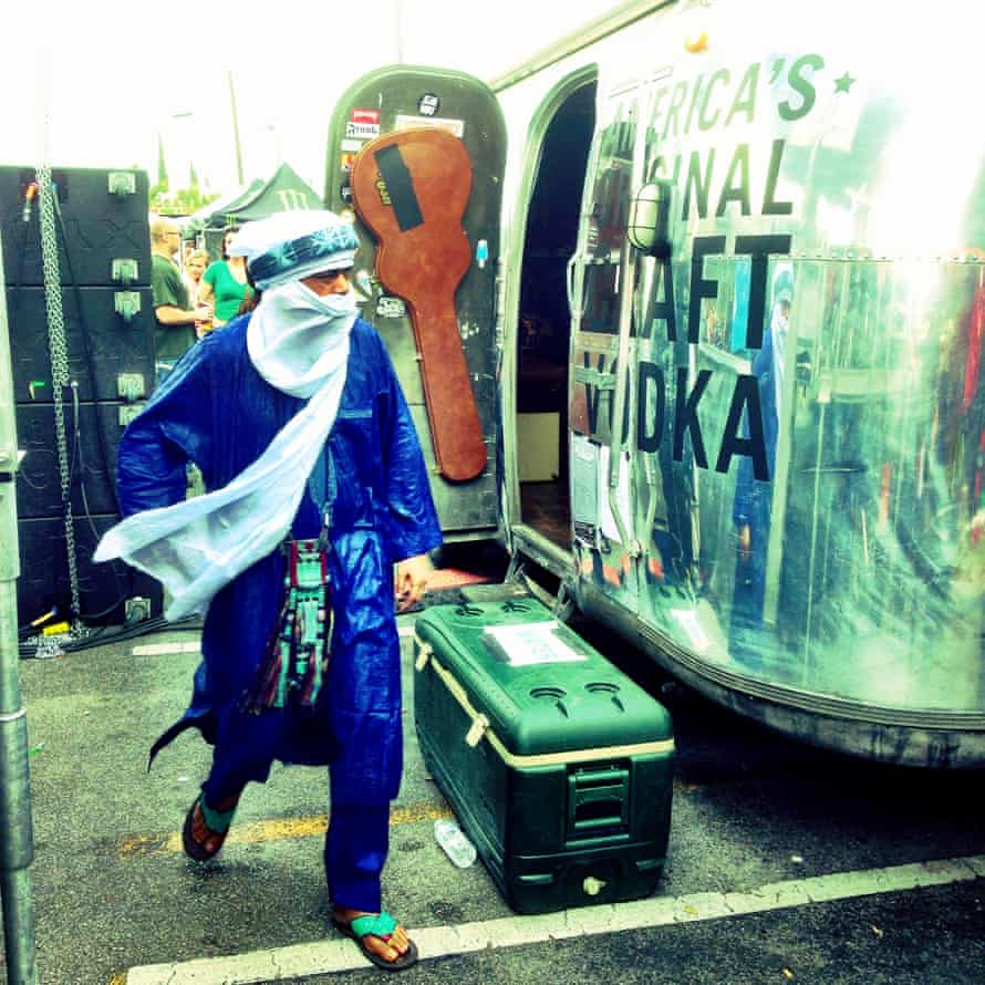 A member of Tinariwen at the South by Southwest Festival in 2014.