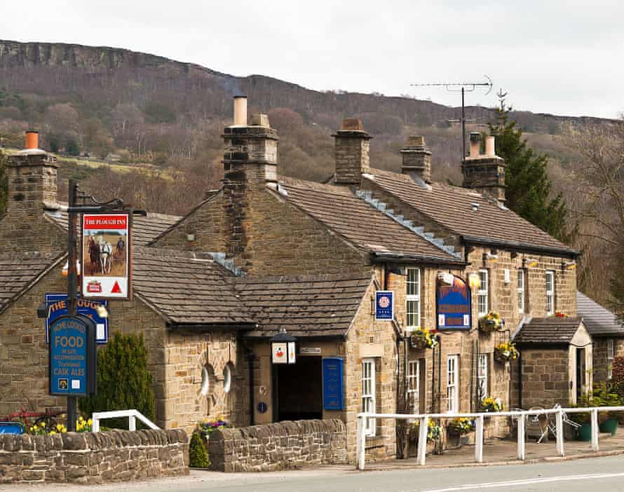 For river rambling: the Plough Inn at Leadmill.