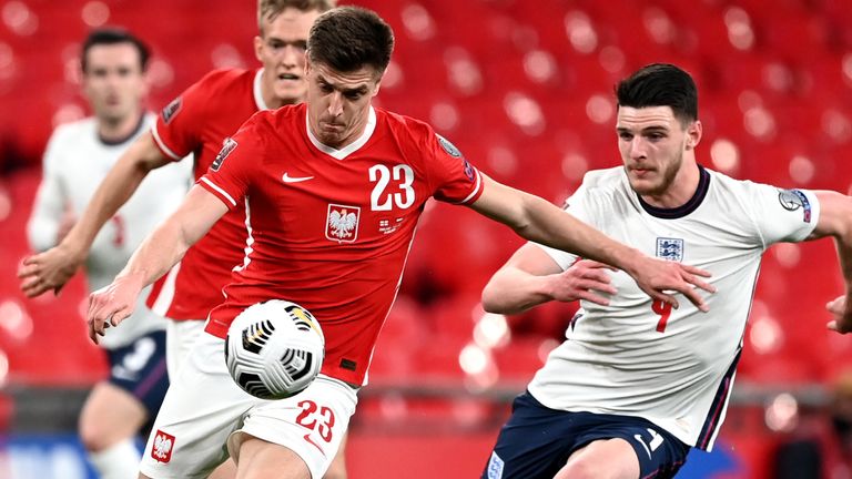 Declan Rice impressed against Poland