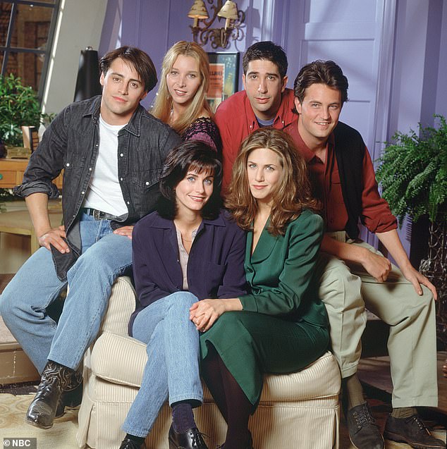 Back together: (L-R) Matt LeBlanc, Lisa Kudrow, Courteney Cox, David Schwimmer, Jennifer Aniston, and Matthew Perry will finally shoot the much-delayed reunion