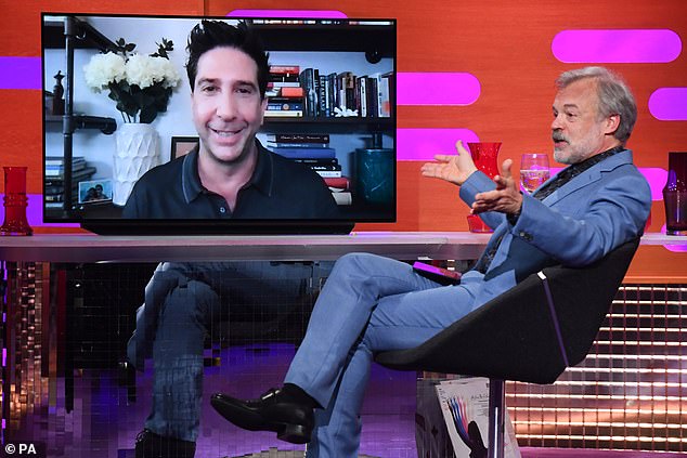 Interview: During an appearance on The Graham Norton Show, which is set to air on Friday night Schwimmer confirmed that he will not be in character for much of the reunion