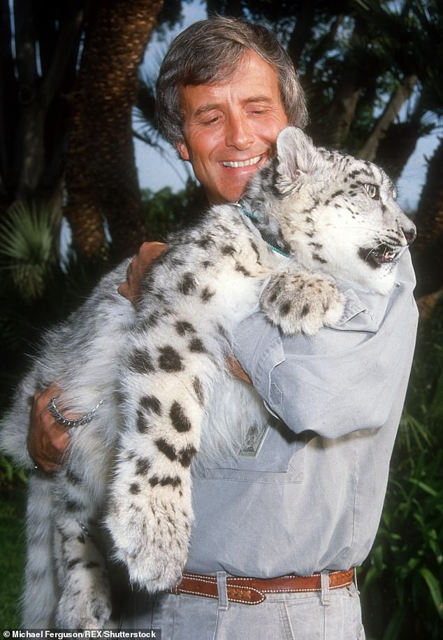 Almost 30 years ago: His day job was as Director Emeritus of the Columbus Zoo and Aquarium; seen in 1992