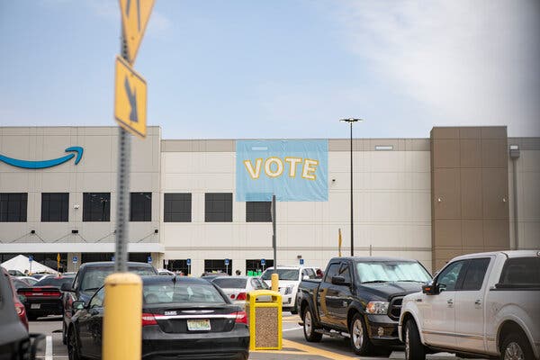 The ballots in the union drive at an Amazon warehouse in Bessemer, Ala., are expected to be counted by hand starting either Thursday afternoon or Friday morning.