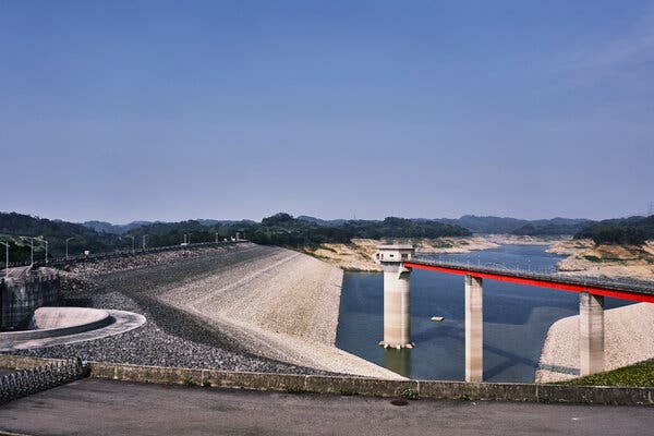 The Baoshan Second Reservoir. Not a single typhoon made landfall during last year’s rainy season.